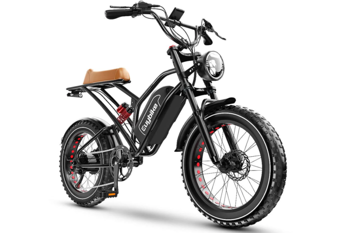 S4 ebike Long Range Moped-Style Electric Bike 1000W