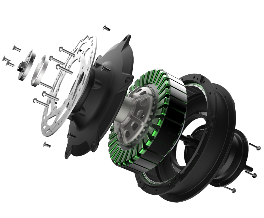 500W Brushless QS Motor