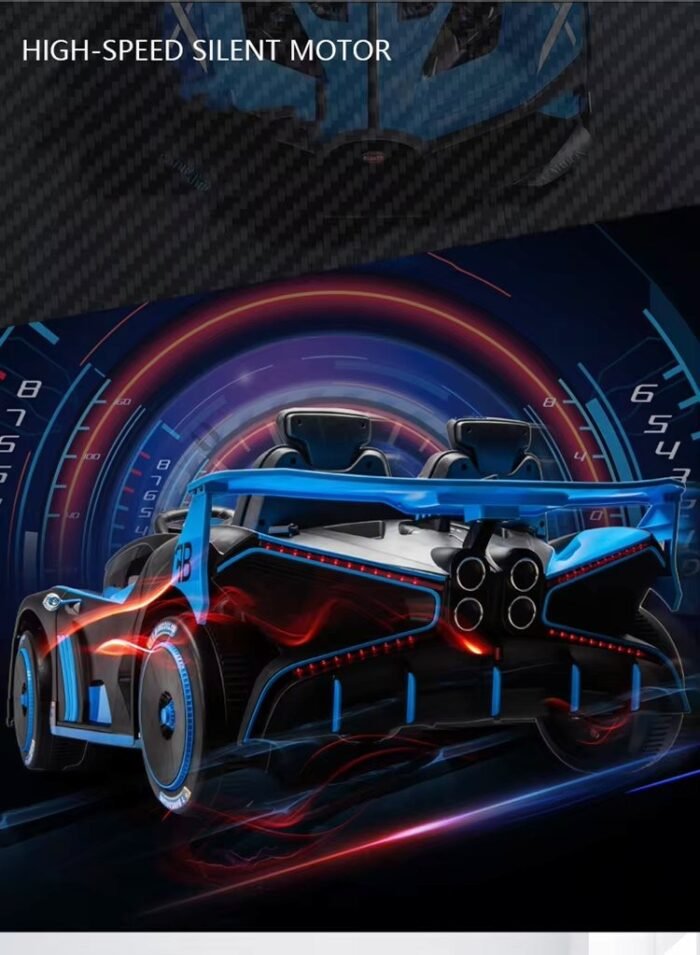 Kids Ride on Sports Car | 2 Seater | 24V | Music | Remote | EVA tires - Image 3