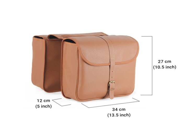 Bike Leather Saddlebags - Image 2