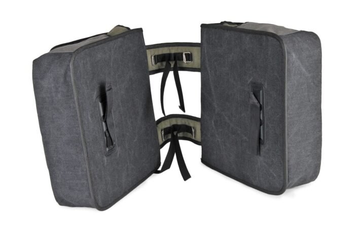 Canvas Bike Pannier Bag - Image 4