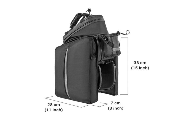Extendable Bicycle Rack Bag - Image 3