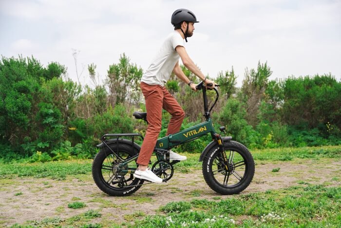 I7 Pro Folding Full Suspension Electric Bike - Image 4