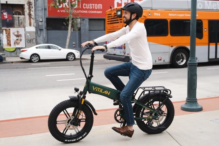 I7 Pro Folding Full Suspension Electric Bike - Image 6
