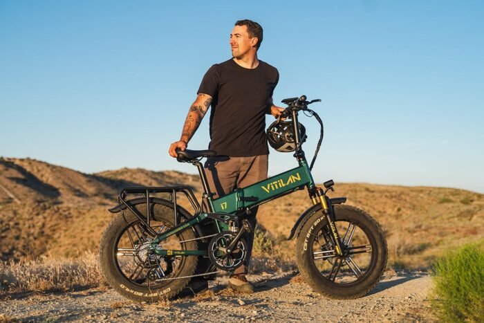 I7 Pro Folding Full Suspension Electric Bike - Image 7