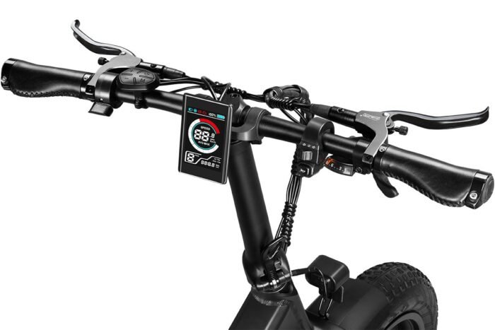 I7 Pro Folding Full Suspension Electric Bike - Image 12