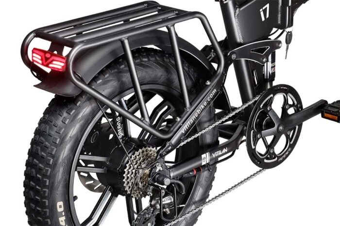 I7 Pro Folding Full Suspension Electric Bike - Image 15