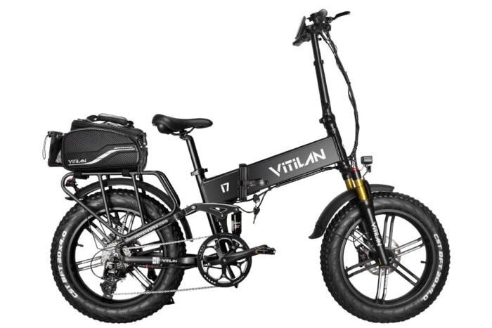 I7 Pro Folding Full Suspension Electric Bike - Image 17