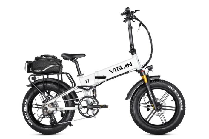 I7 Pro Folding Full Suspension Electric Bike - Image 19