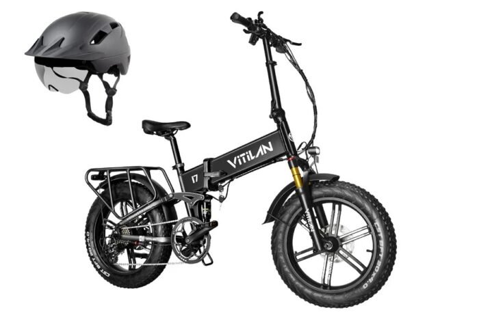 I7 Pro Folding Full Suspension Electric Bike - Image 21