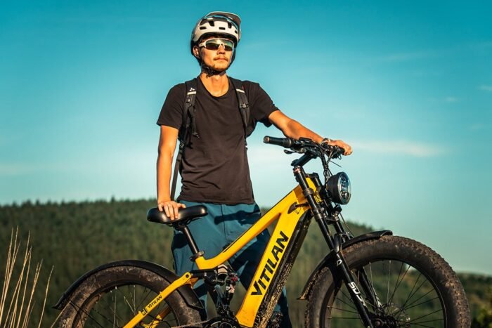 T7PRO Full Suspension Mountain E-bike - Image 29
