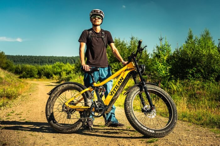 T7PRO Full Suspension Mountain E-bike - Image 26