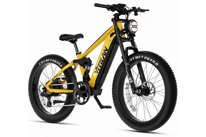 T7PRO Full Suspension Mountain E-bike - Image 21