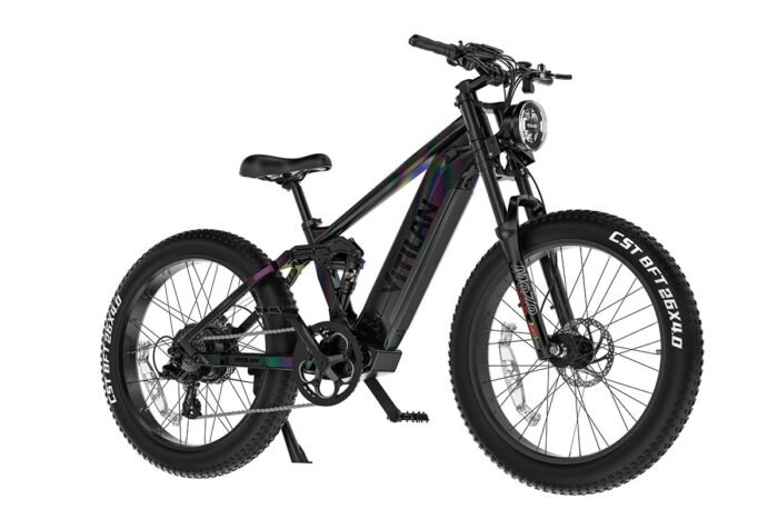 T7PRO Full Suspension Mountain E-bike - Image 24