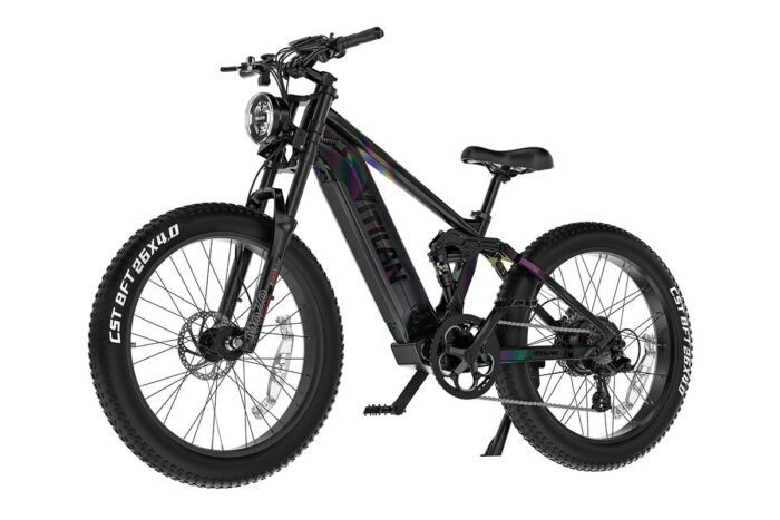 T7PRO Full Suspension Mountain E-bike - Image 20