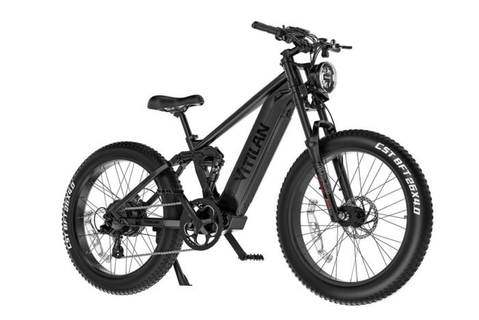 T7PRO Full Suspension Mountain E-bike - Image 19