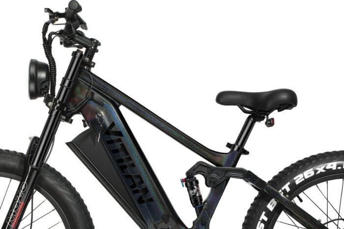 T7PRO Full Suspension Mountain E-bike - Image 17