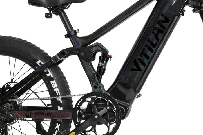 T7PRO Full Suspension Mountain E-bike - Image 16