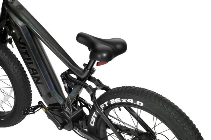 T7PRO Full Suspension Mountain E-bike - Image 15