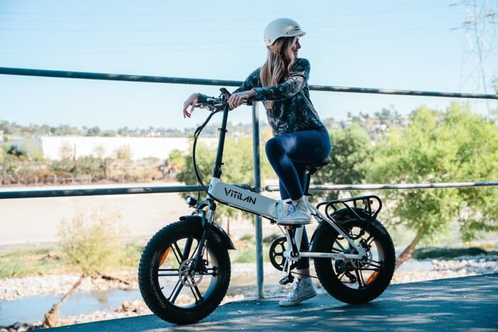 V3 2.0 Folding Fat Tires Adult All Terrain Electric Bike - Image 17