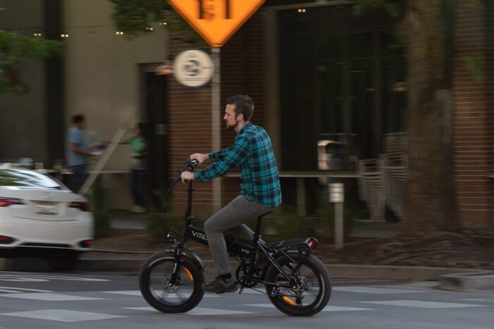 V3 2.0 Folding Fat Tires Adult All Terrain Electric Bike - Image 22