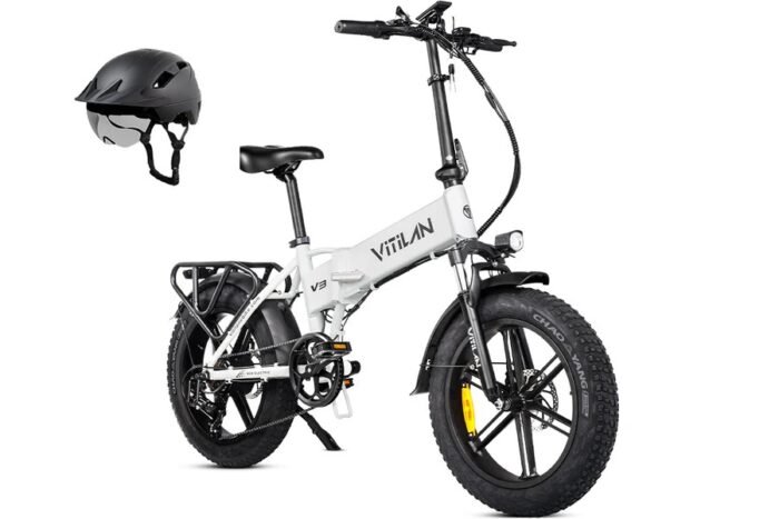 V3 2.0 Folding Fat Tires Adult All Terrain Electric Bike - Image 15