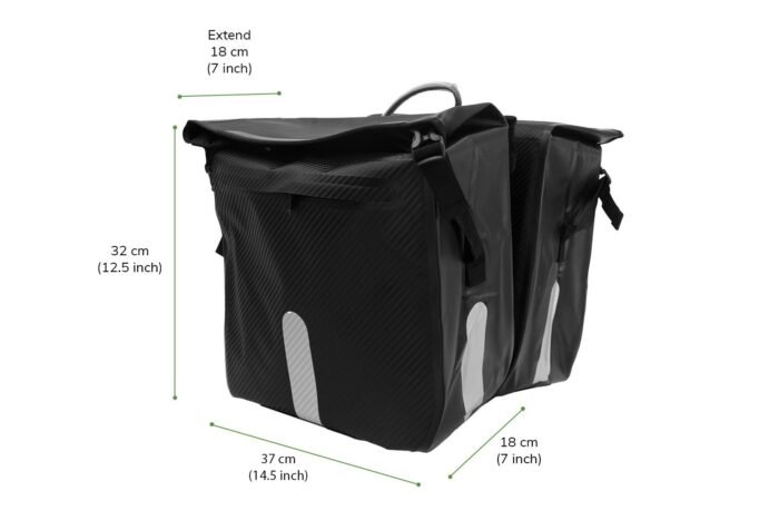Waterproof Bike Double Pannier Bag - Image 2