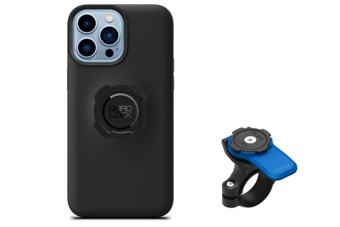 Quad Lock® iPhone Case + Bicycle Handlebar Mount Combo - Image 15