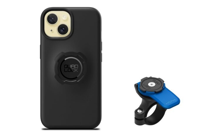 Quad Lock® iPhone Case + Bicycle Handlebar Mount Combo - Image 25