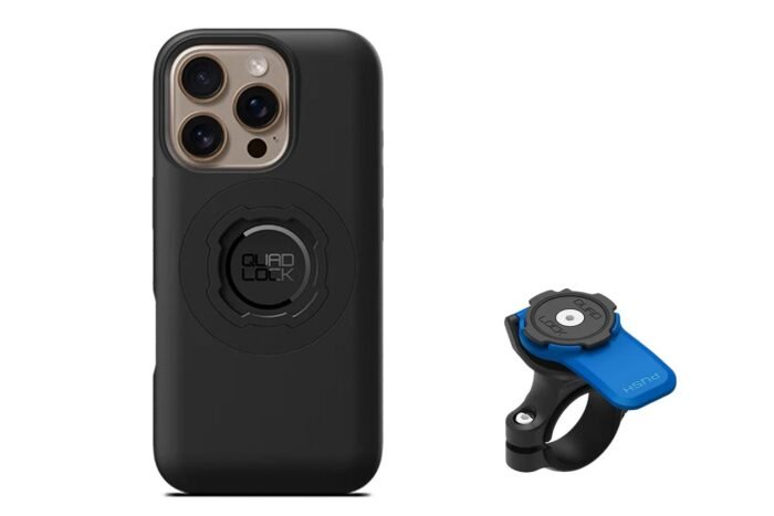 Quad Lock® iPhone Case + Bicycle Handlebar Mount Combo - Image 28
