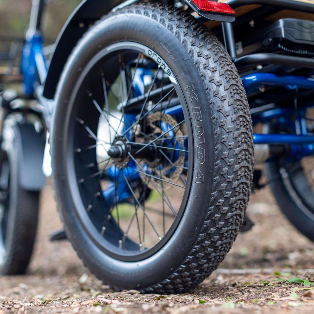 4-Inch Fat Tires
