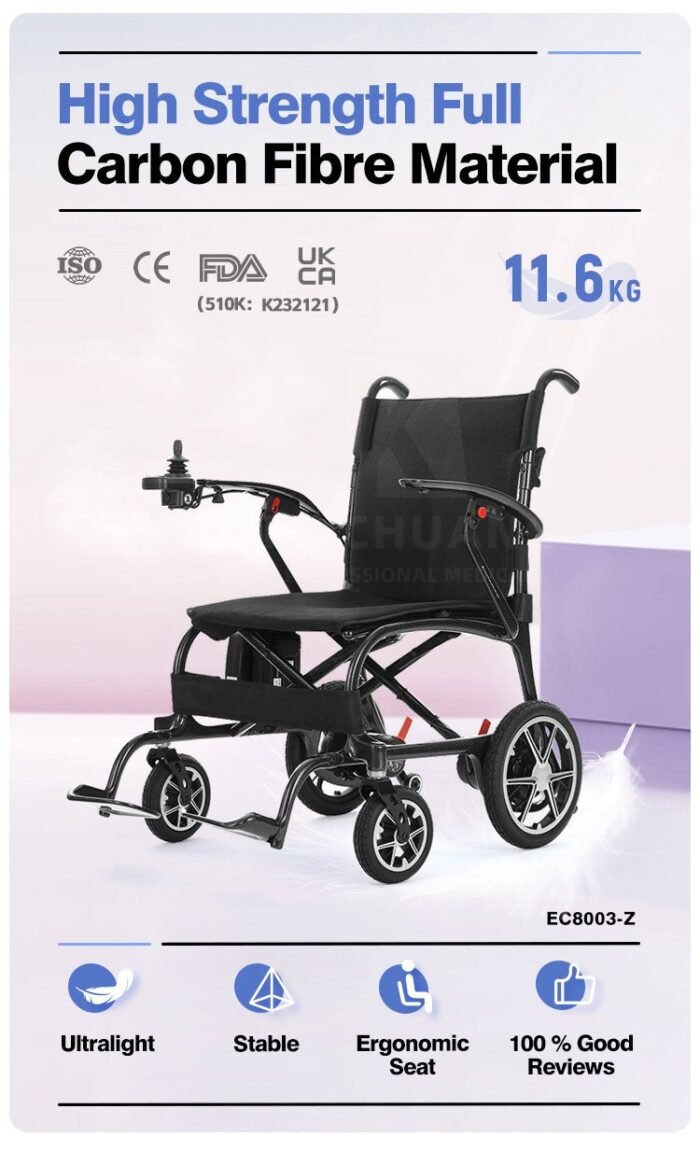 HK Carbon Elite electric wheelchair - Image 12