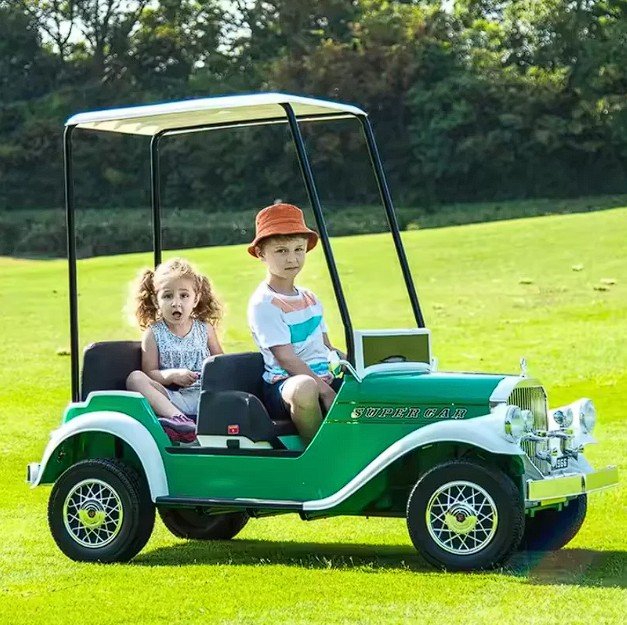 Kids' Stylish 2 Rows Ride On Car | 24V | 4WD | Bluetooth RC - Image 3