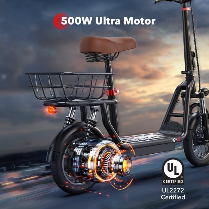 iScooter i12 500W e Scooter with Seat - Image 17