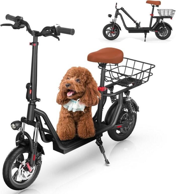 iScooter i12 500W e Scooter with Seat - Image 7