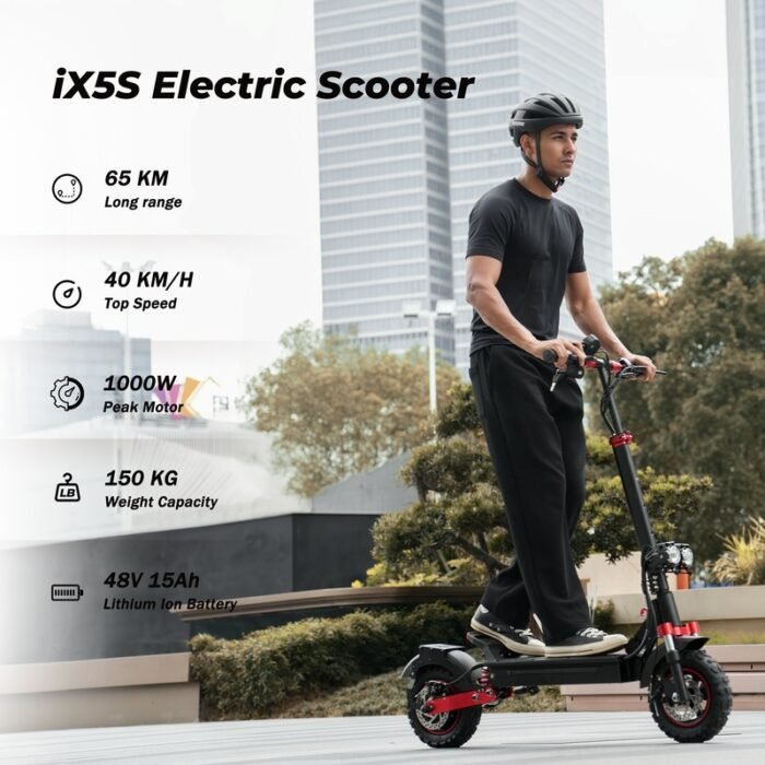 iScooter iX5S 1000W Off Road Electric Scooter - Image 2