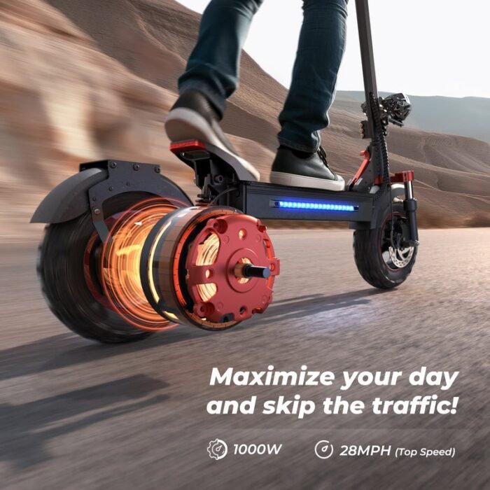 iScooter iX5S 1000W Off Road Electric Scooter - Image 3