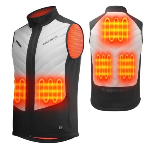 Heated Vest – Fast Heating, 5 Zones, Unisex, Washable