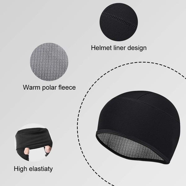 Skull Cap Thermal Helmet Liner for Men Women - Image 5