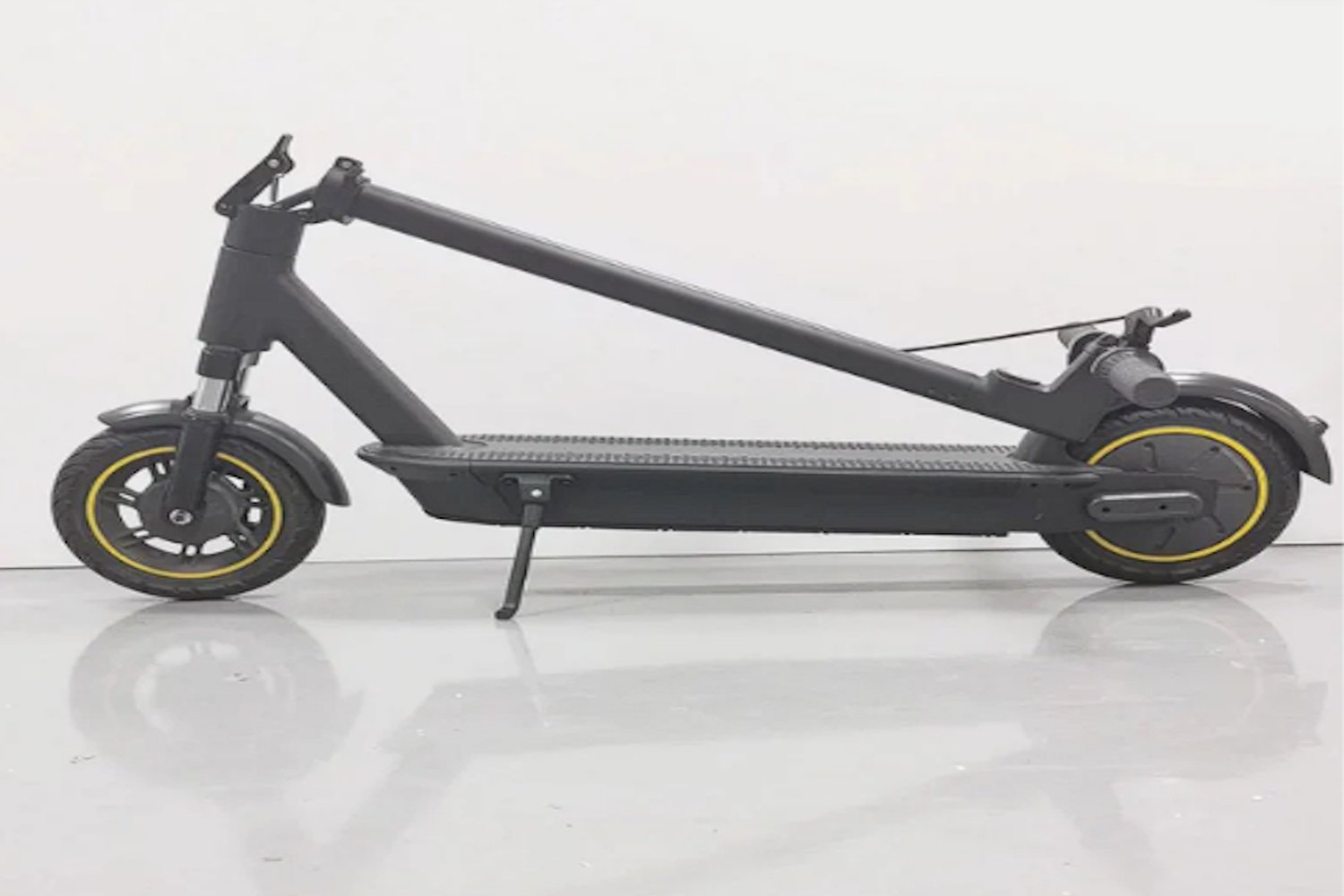 HK Max folding electric scooter | 500-750W | 15Ah battery | 10 inch tires | Bluetooth App | Turn Signals - Image 6